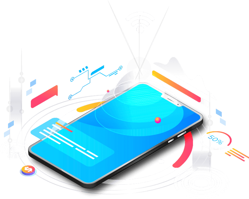 App development illustration